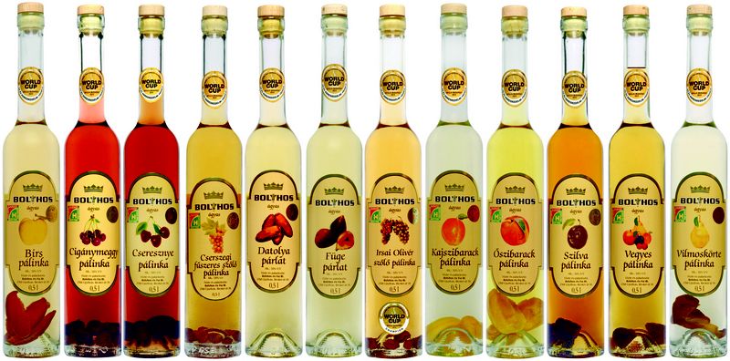 Pálinka - бренді з винограду, абрикосів та інших плодів